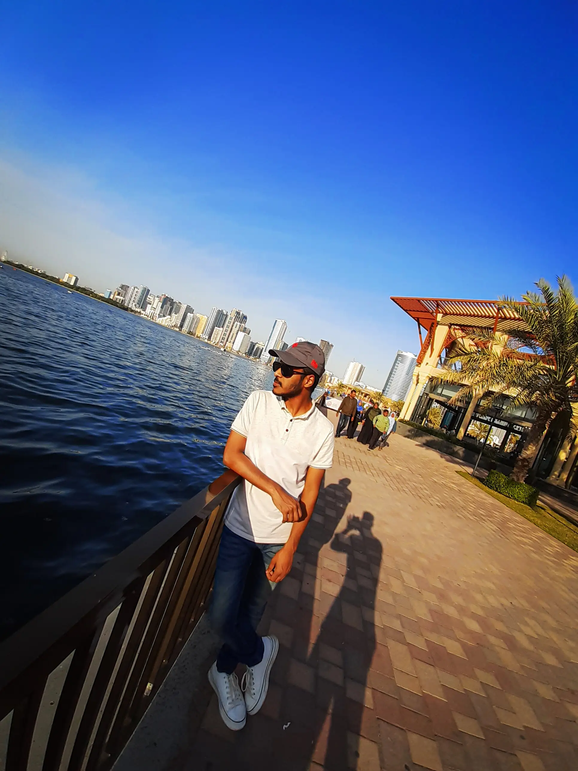 me at sharjah corniche